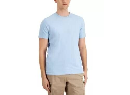 Dkny Men's Premium Solid T-Shirt Blue Size XXL