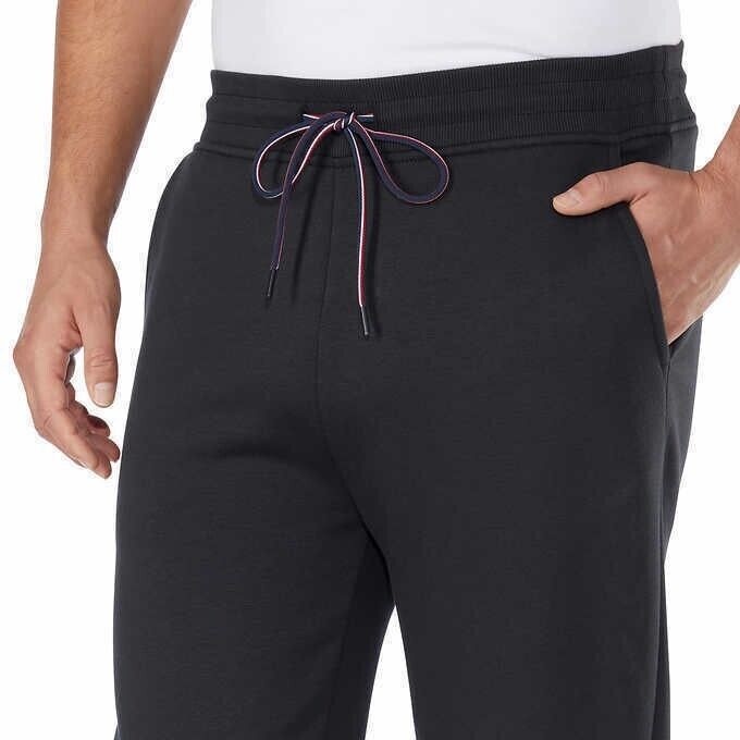 Tommy Hilfiger Men??s Fleece Jogger Pants Black Size S