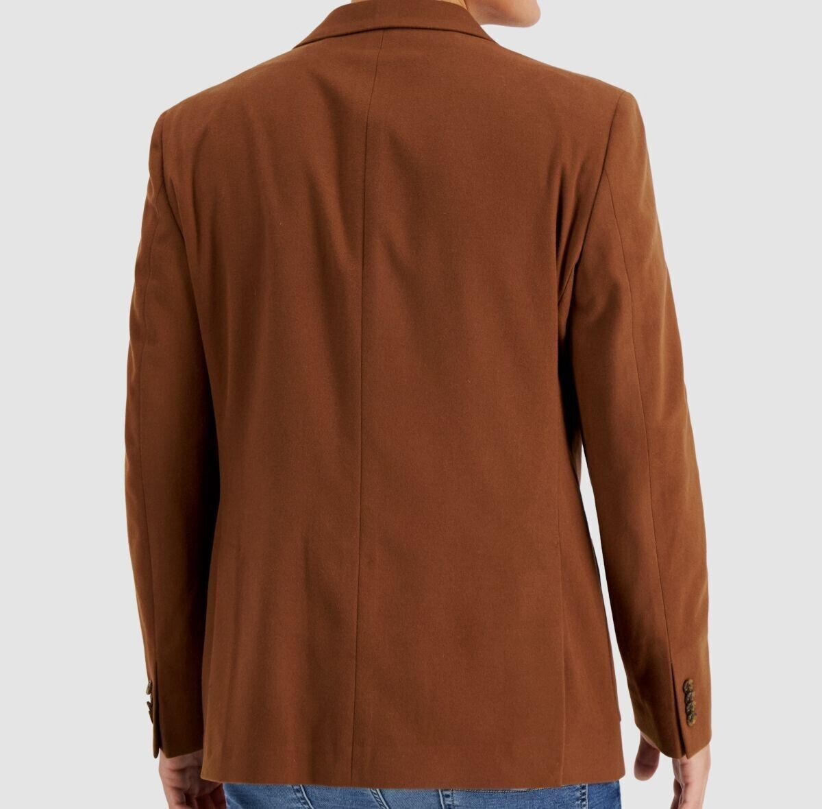 Tommy Hilfiger Men's Modern-Fit Solid Blazer brown Size 36 Short