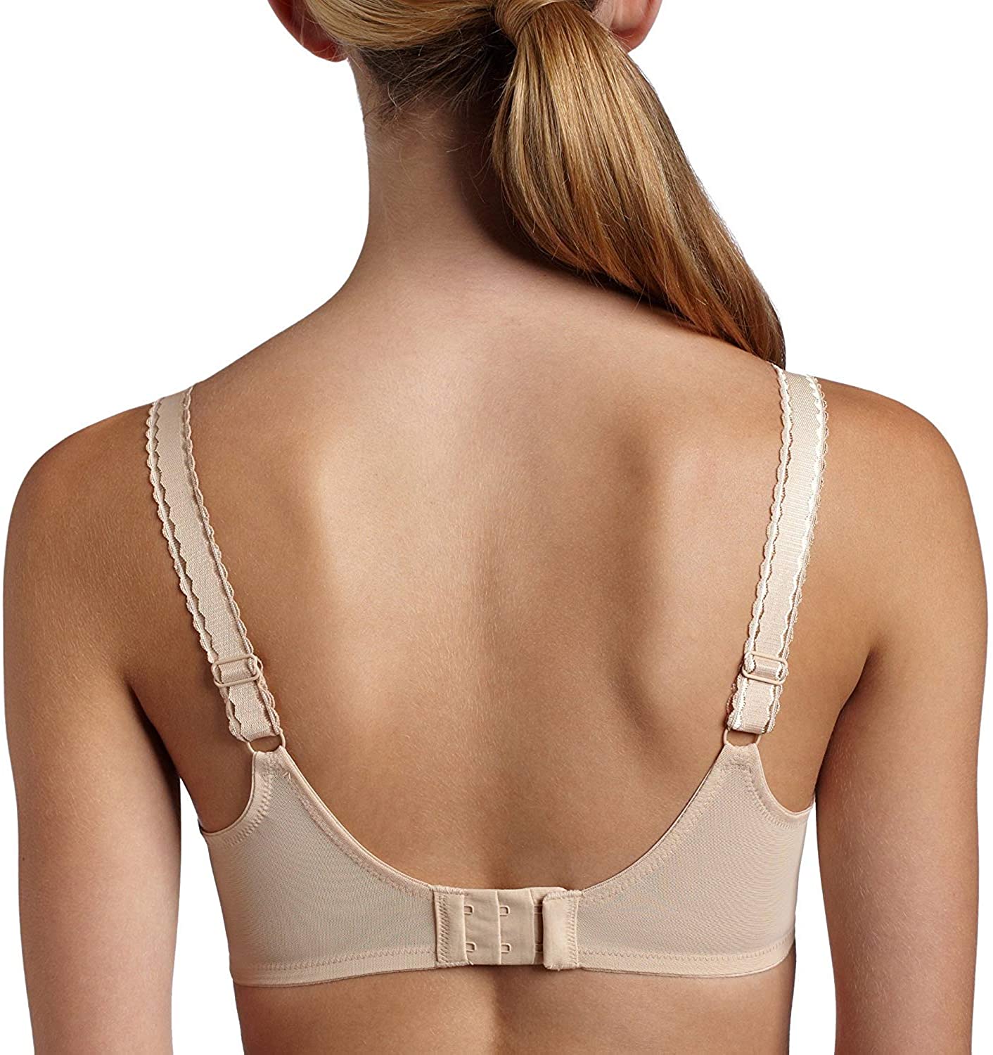 Wacoal Slimline Seamless womens Minimizer Underwire Bra Size 38D Beige