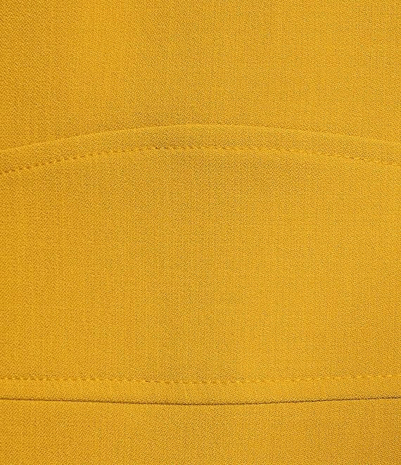 Kasper Stretch Stretch Crepe Crew Neckline Sleeveless Sheat Dress SZ 4P $89