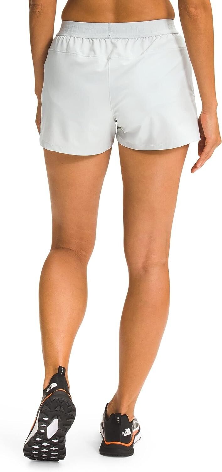 The North Face Tin Grey Wishlist Icon Women's Wander Short Gray Size L MSRP $45