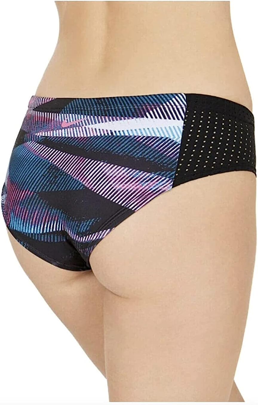 Nike Line Up Mesh Sides Hipster Bikini Bottom Swimwear Size XS Pink