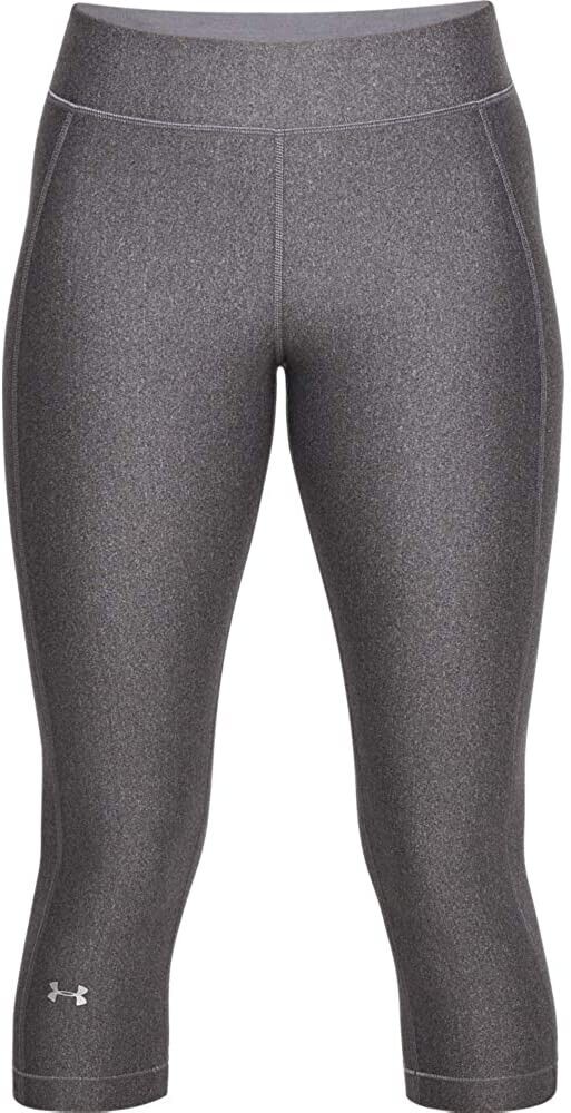 Under Armour Women's HeatGear Armour Capri Leggings Gray Size S