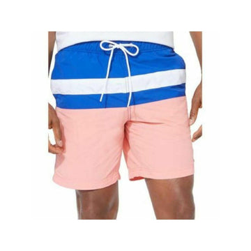 NAUTICA Men's Colorblocked 8" Swim Trunks Size XL MSRP $60