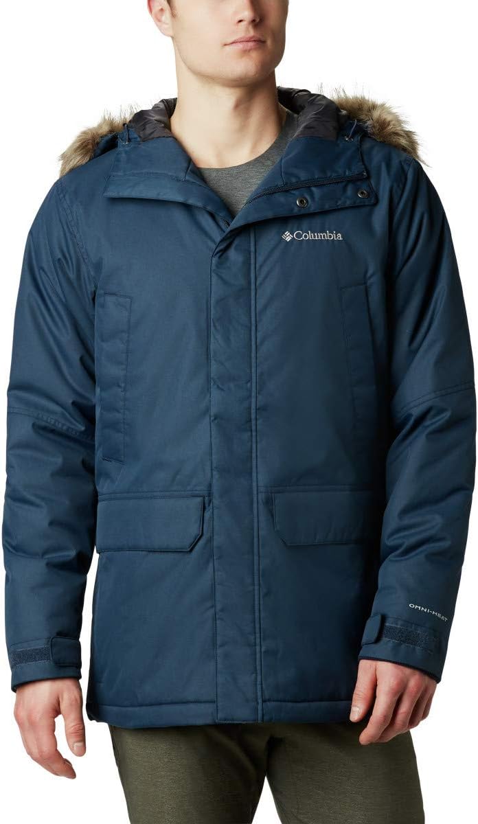 Columbia Men's Penns Creek Ii Parka Jacket, Collegiate Navy, Medium