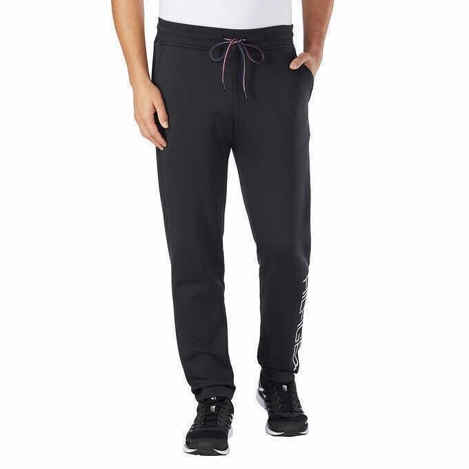 Tommy Hilfiger Men??s Fleece Jogger Pants Black Size S