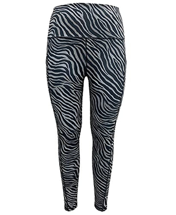 Ideology Women's High-Rise Animal-Print 7/8 Length Leggings Tonal Grey XS