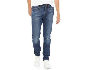 Lucky Brand Mens Blue Straight Leg, Blue Denim Jeans W38 x L32 MSRP $99
