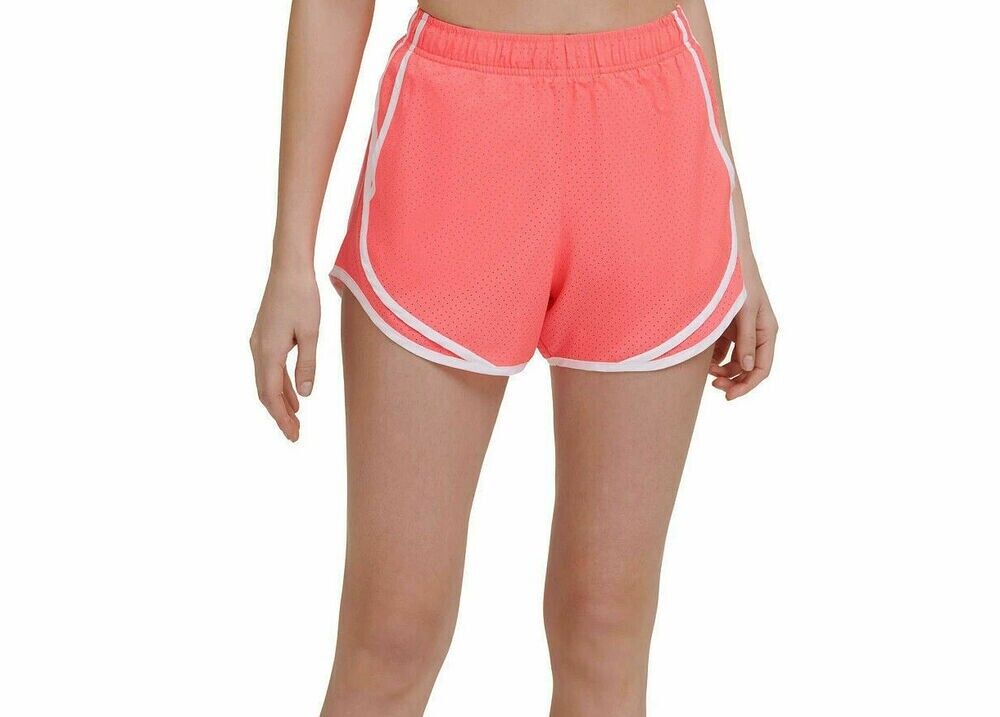 Calvin Klein Performance Women's Perforated Shorts Orange Size XXL MSRP $ 36