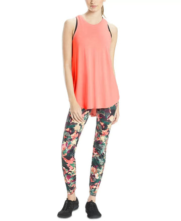 Josie Natori Women's Active Layering Elements Tank Top Pink Size S MSRP $42