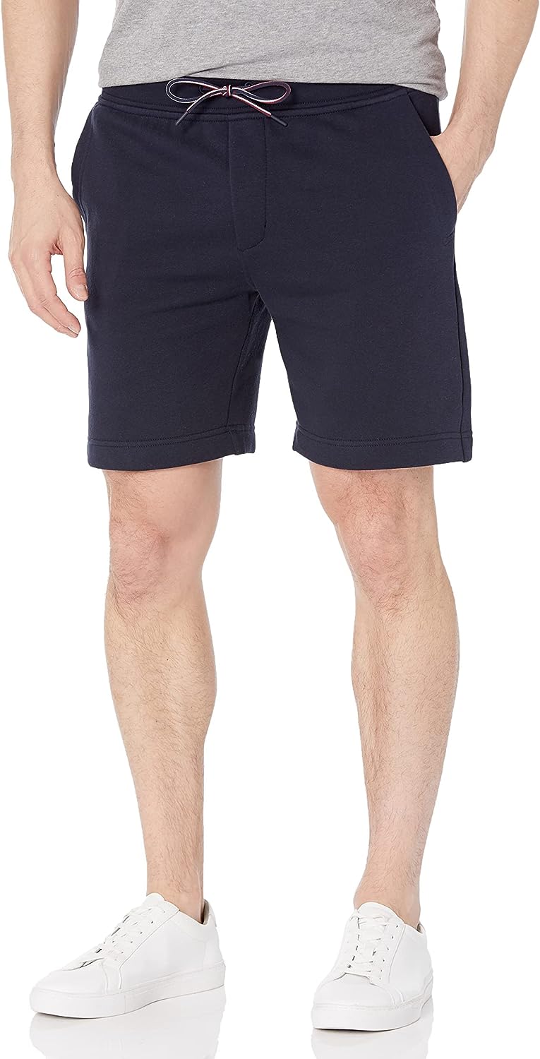 Tommy Hilfiger mens Essential Fleece Sweat Casual Shorts Ultramarine Blue Size S