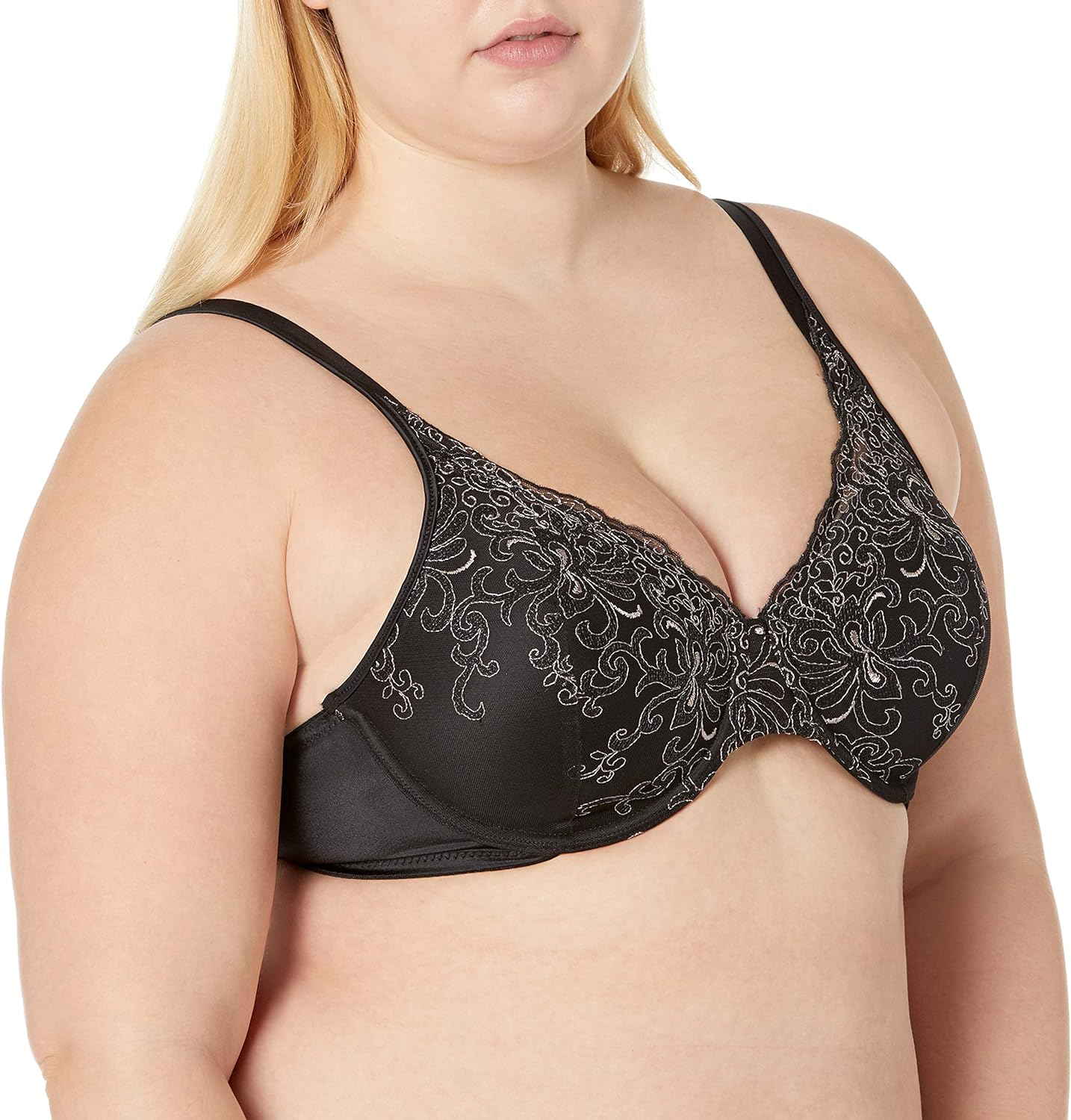 Playtex US4513 Women's Secrets Lifts & Supports Full Figure Underwire Bra 36DDD