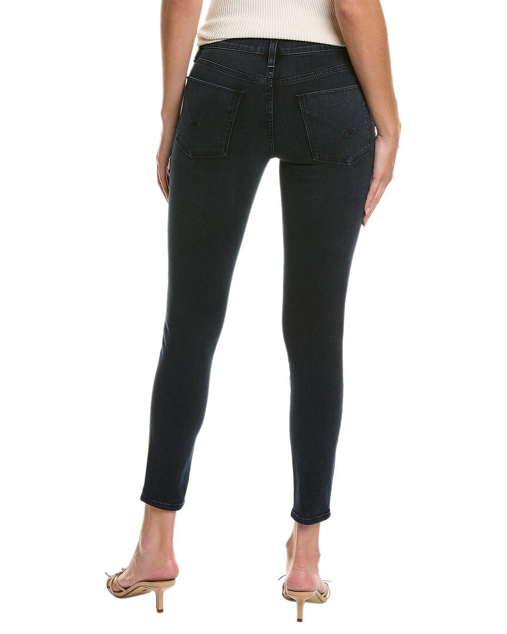 HUDSON Jeans womens Nico Inked Pitch Super Skinny Ankle Jean, Size 31, Blue