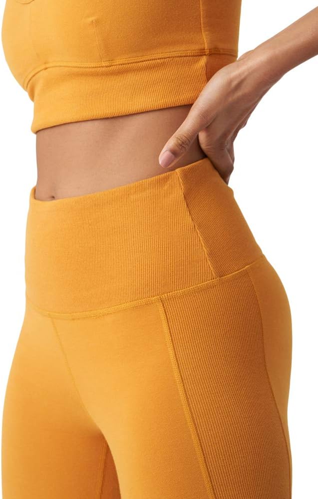 Bandier x Sincerely Jules_The Meadow Legging Gold Gold Size XXS