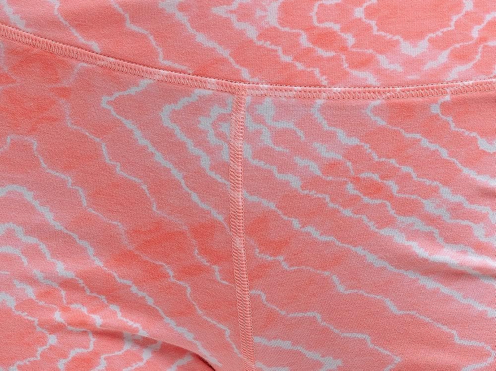 DKNY Sport Women's Shibori Bike Shorts (Atomic Shibori, Medium)