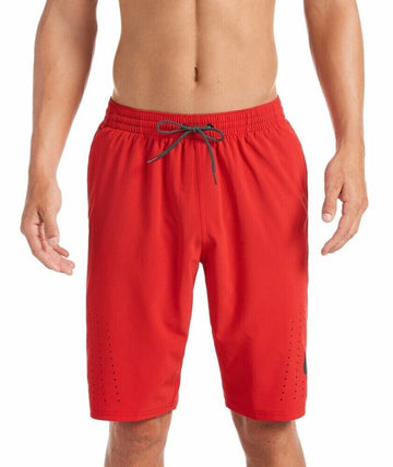 Nike Men's Onyx Flash Breaker 11" Swim Trunks Size S Red MSRP $64