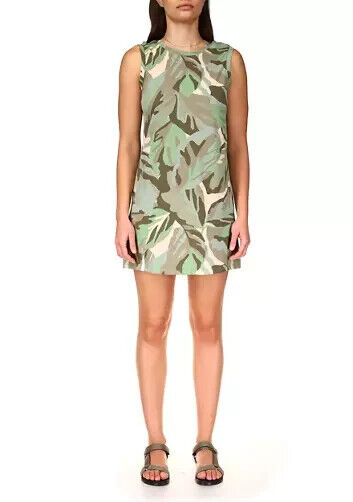 Sanctuary Women's Open Back Tank Dress Green Size M MSRP $79