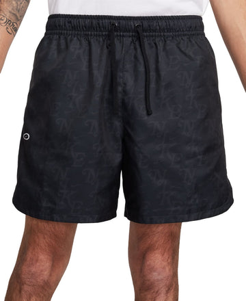 Nike Mens Regular fit Flow Shorts Large / 6 Black