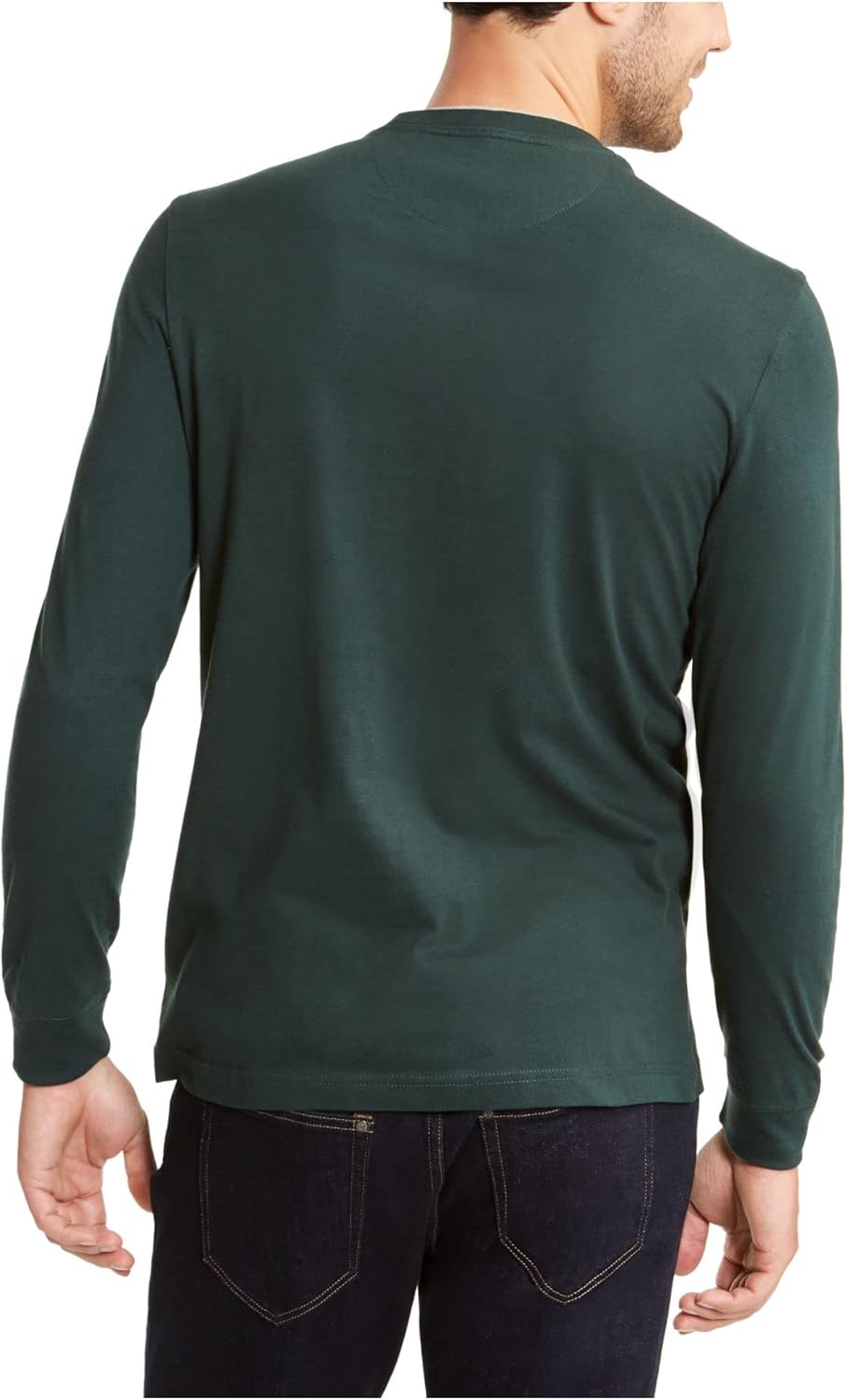 Club Room Mens Cotton Crewneck T-Shirt Green Size L
