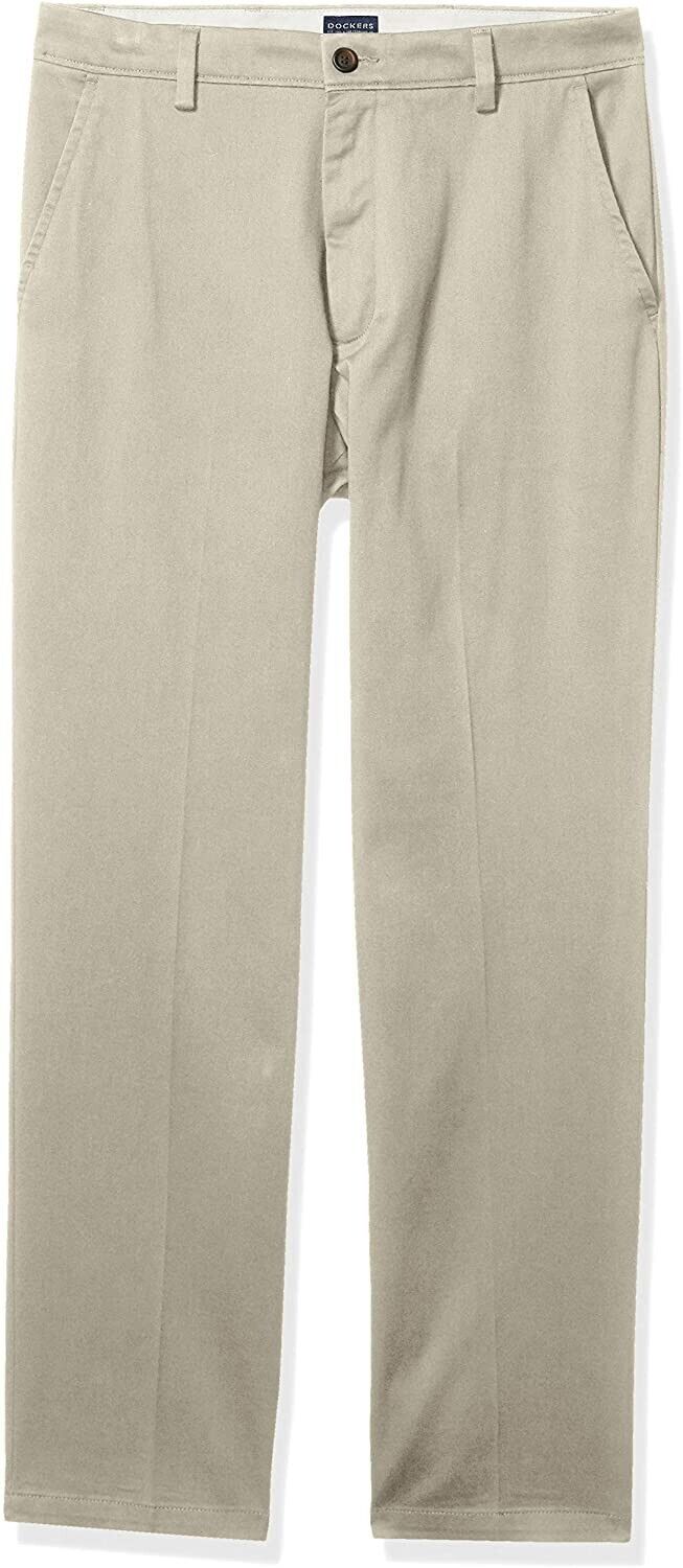 Dockers Men's Classic Fit Easy Khaki Pants Beige Size 30W x 30L MSRP $50
