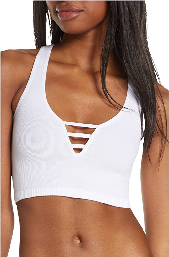 Free People Strapped in Brami crop top White Size XS/S