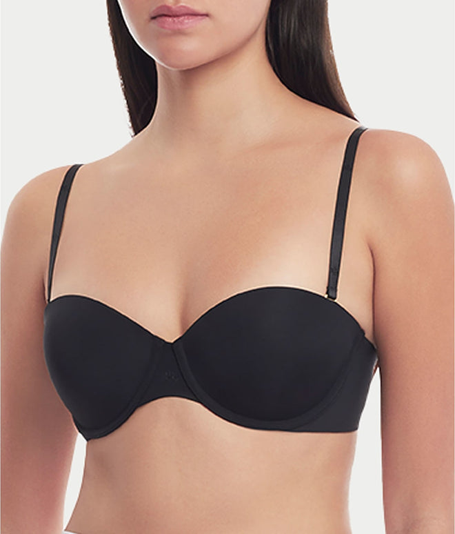 Lauren Ralph Lauren Smoothing Convertible Strapless Bra 4L0056 Black, Size 36B