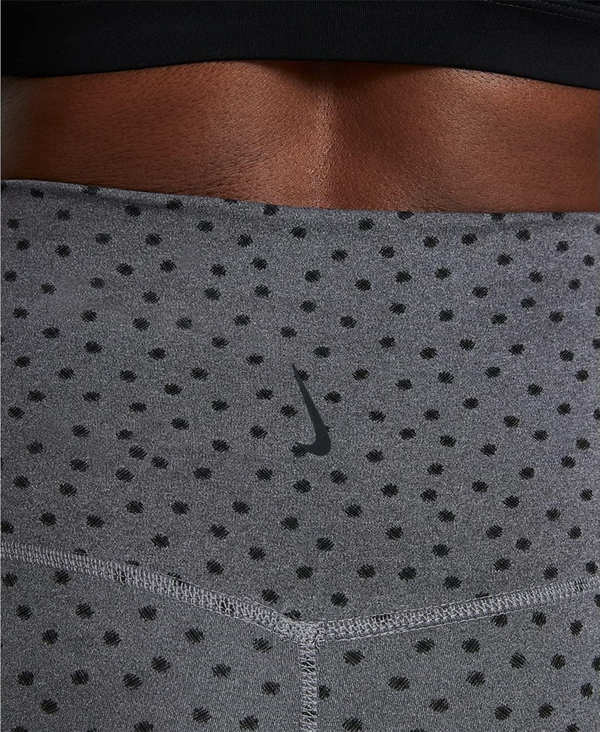 Nike Women's Leggings High Rise 7/8 Yoga Leggings CZ9144 Grey (Medium)