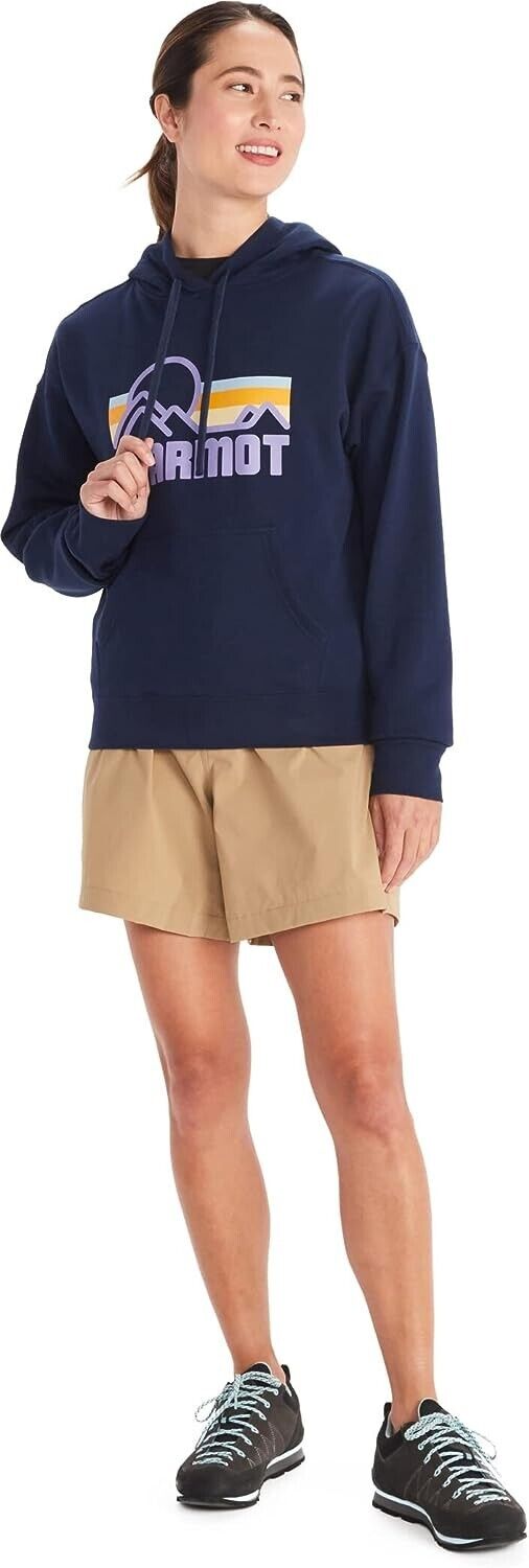 MARMOT Women's Coastal Hoodie Navy Blue Size Large SALE MSRP $53