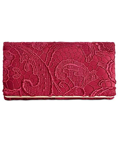 Giani Bernini Red Wine Lace Clutch