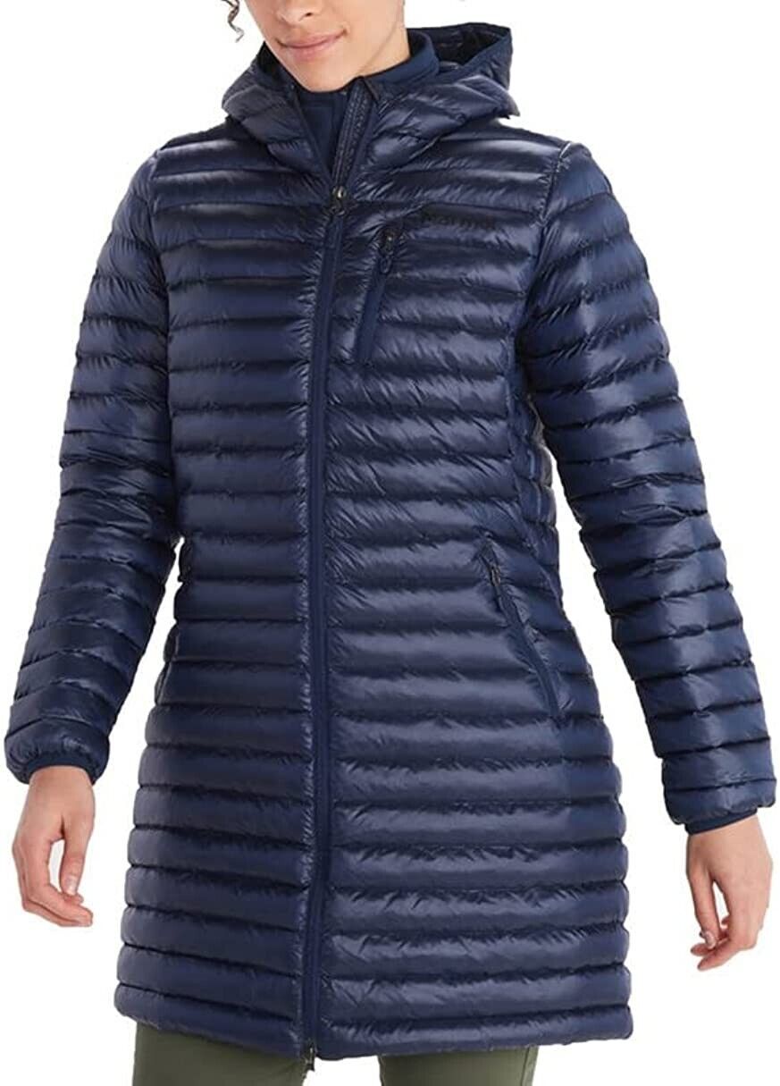 Marmot Women s Avant Featherless Hoody, Arctic Navy blue Size XS MSRP $250