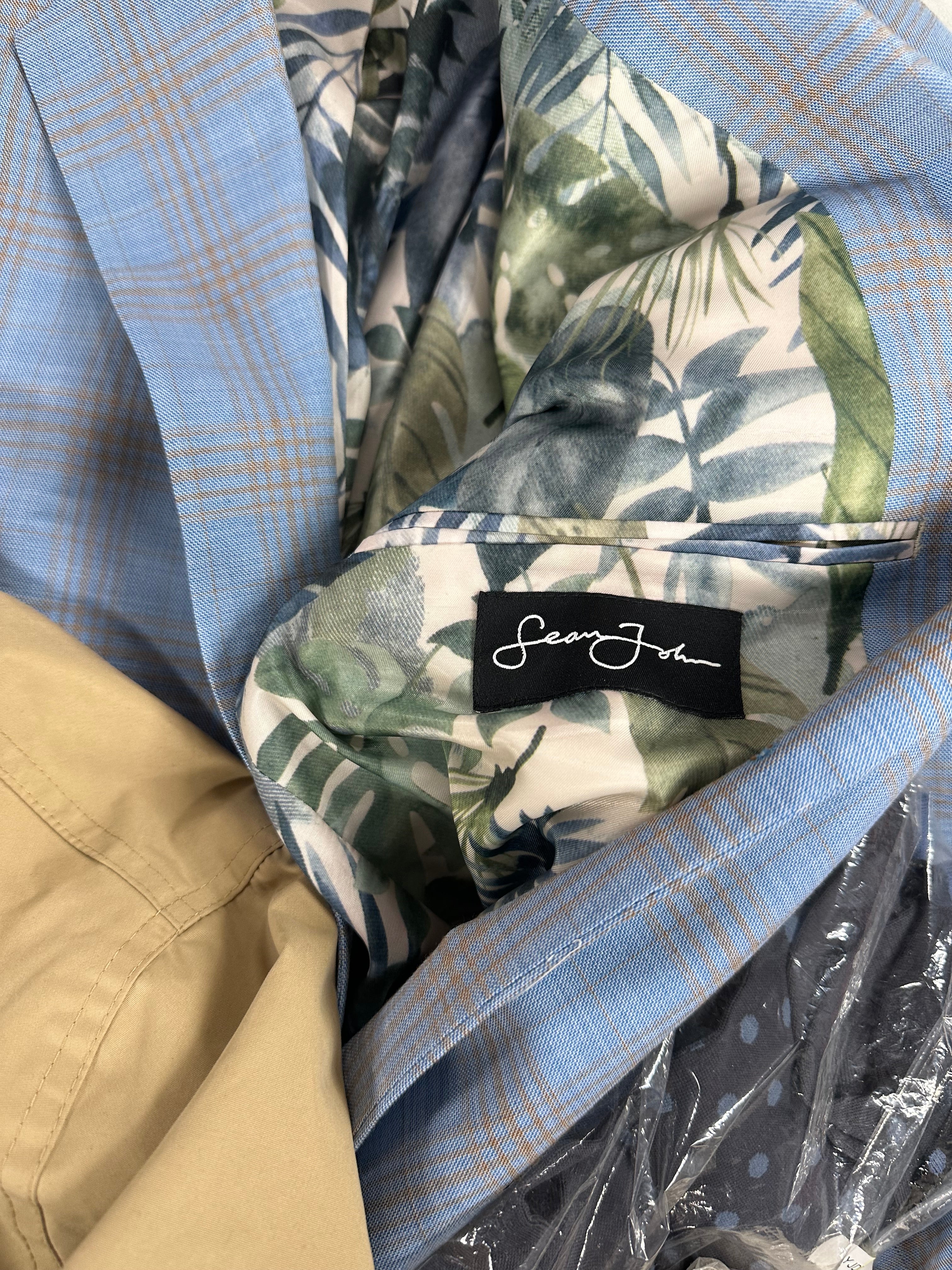 Men's Clothing, Shoes and Others, Assorted Wholesale Lot, 7 FOR ALL MANKIND, SEAN JOHN, COLE HAAN, CALVIN KLEIN, POLO RALPH LAUREN, WEATHERPROOF, PERRY ELLIS and more, 13 items, CUSTOMER RETURNS
