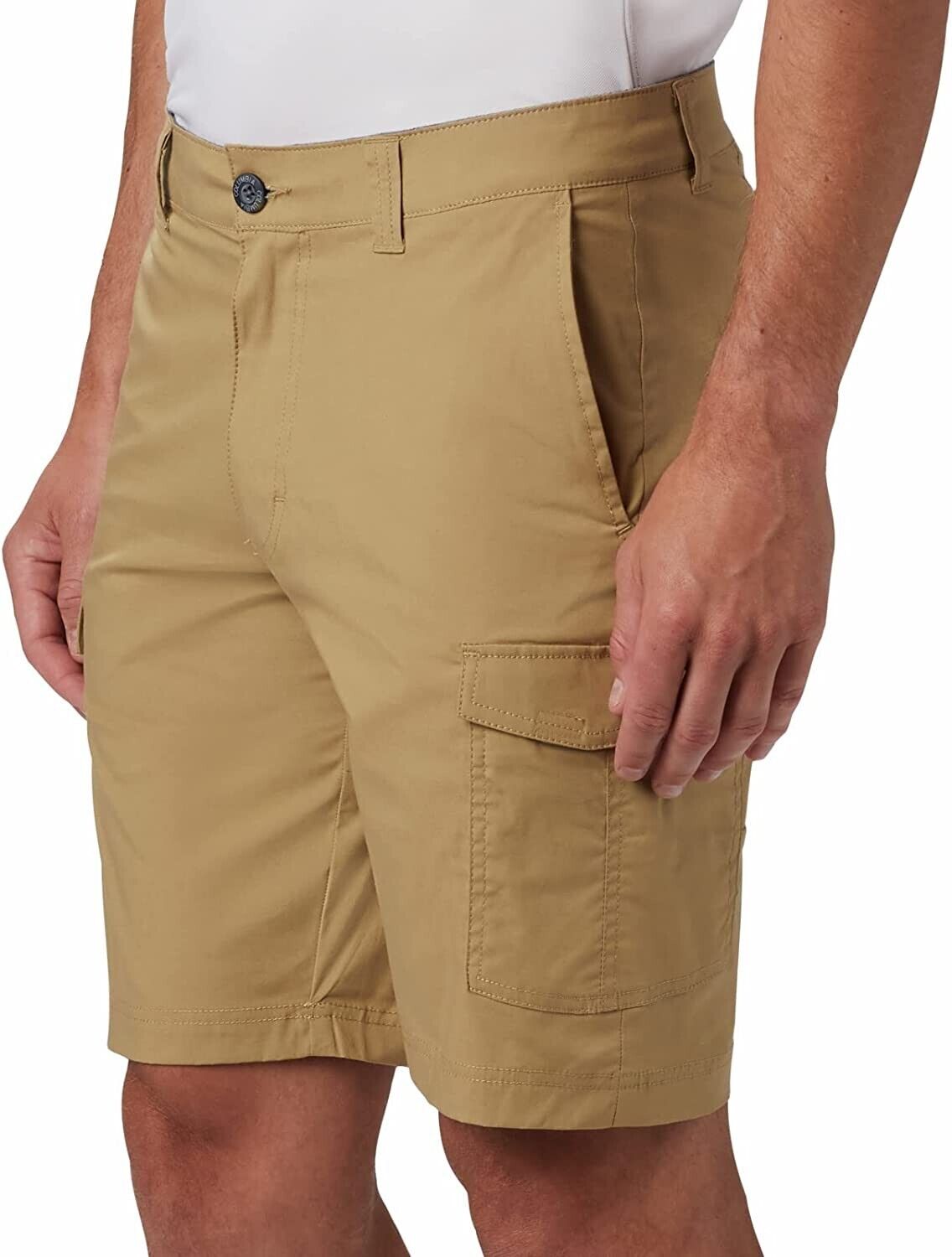 Columbia Men's Brentyn Trail Cargo Shorts brown Size 42W x 10L MSRP $60