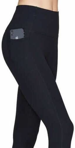 Skechers Womens 7/8 Gowalk Tight 4-Way Stretch blue Size XS Black