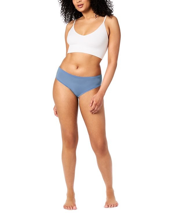 GapBody Women's Breathe Bikini Underwear GPW00175 Blue Size L