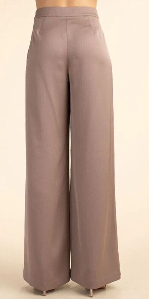 Trina Turk Womens Long Weekend Pants brown Size 6 MSRP $238