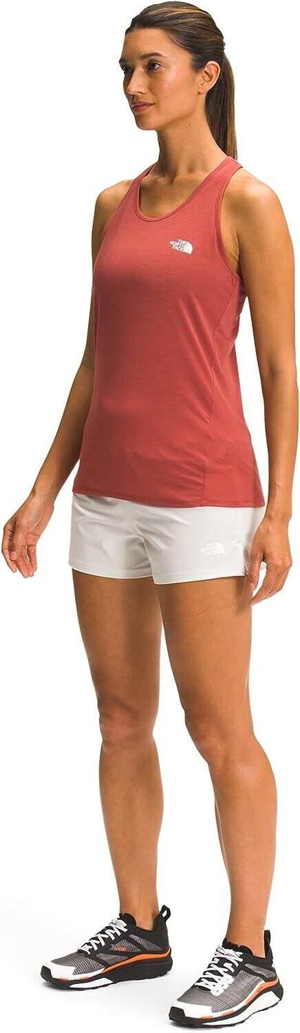 THE NORTH FACE Women's Wander Performance Tank, Tandoori Spice Red Size XL