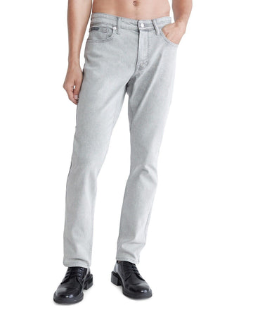 Calvin Klein Men's Slim Fit Stretch Jeans Gray Size 31x32 MSRP $90