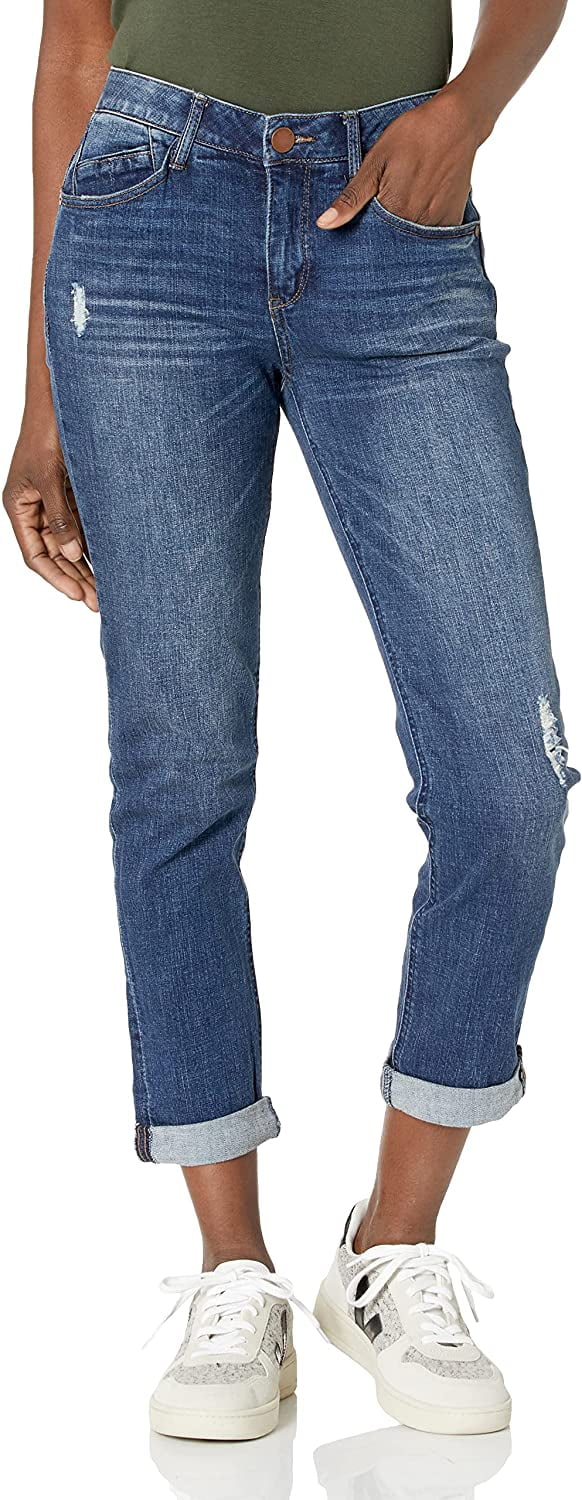 Democracy Womens Ab Solution Girlfriend Jean Size 6 Blue