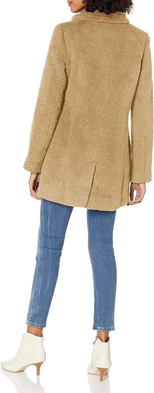 Andrew Marc Women's Shannon Wool Jacket, Camel Beige Size 10 MSRP $595