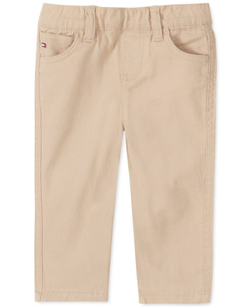 Tommy Hilfiger Baby Boys Stretch Twill Pants Beige Size 18M