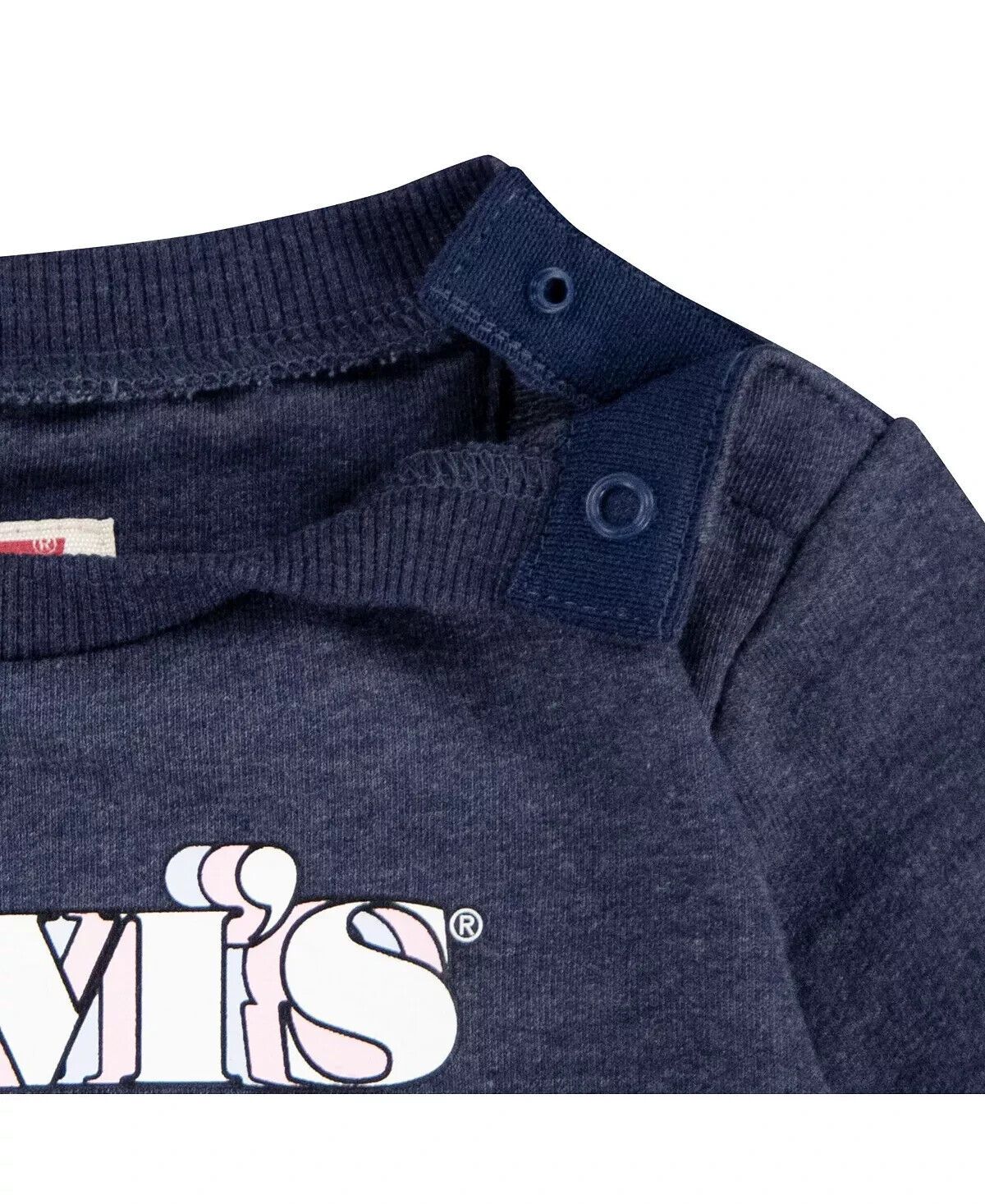 Levi's Baby Girls Knit Dress Navy Blue Size 12M