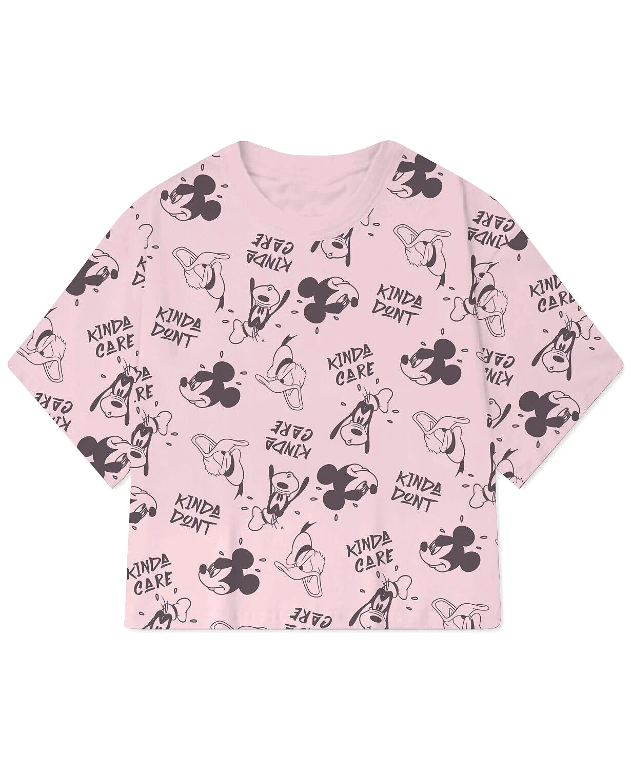 Disney Juniors Mickey and Friends Graphic TShirt Womens pink Size XL MSRP $24