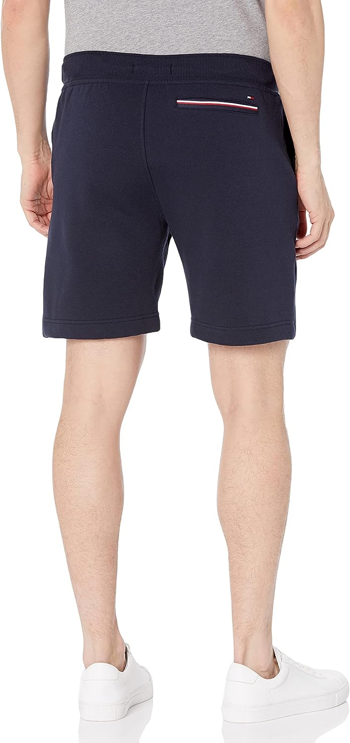Tommy Hilfiger mens Essential Fleece Sweat Casual Shorts Ultramarine Blue Size S