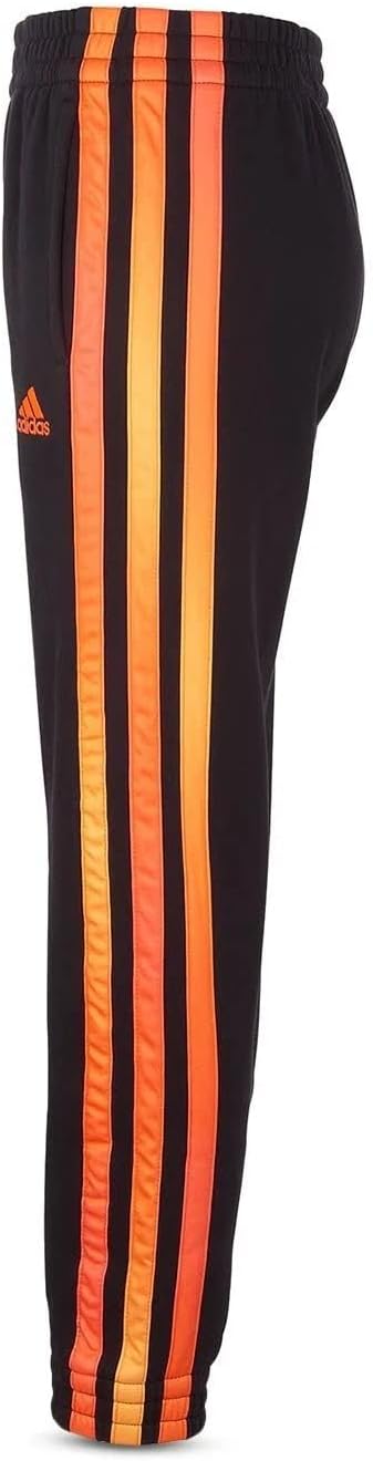 adidas Boys' Big Youth Core Linear Jogger Size L, Black