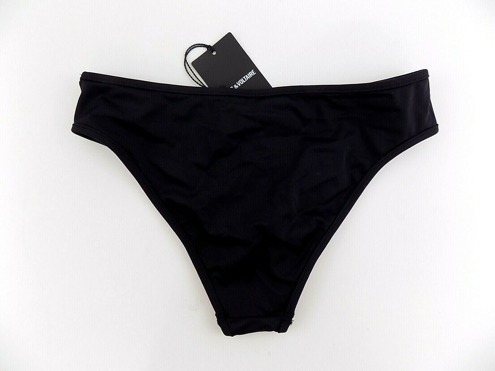 ZADIG & VOLTAIRE Studded Side Bikini Bottom Womens Black Size US 10
