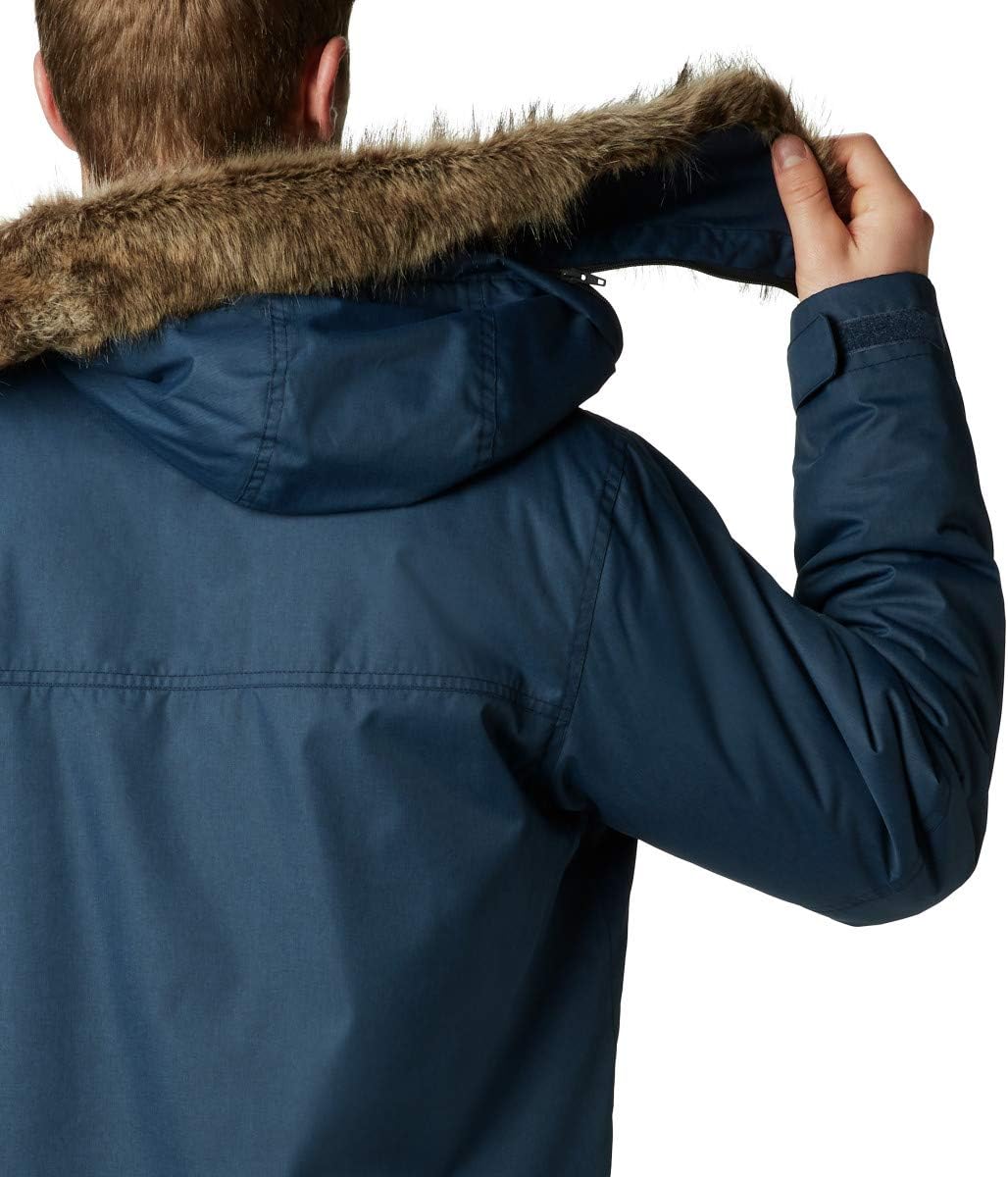 Columbia Men's Penns Creek Ii Parka Jacket, Collegiate Navy, Medium