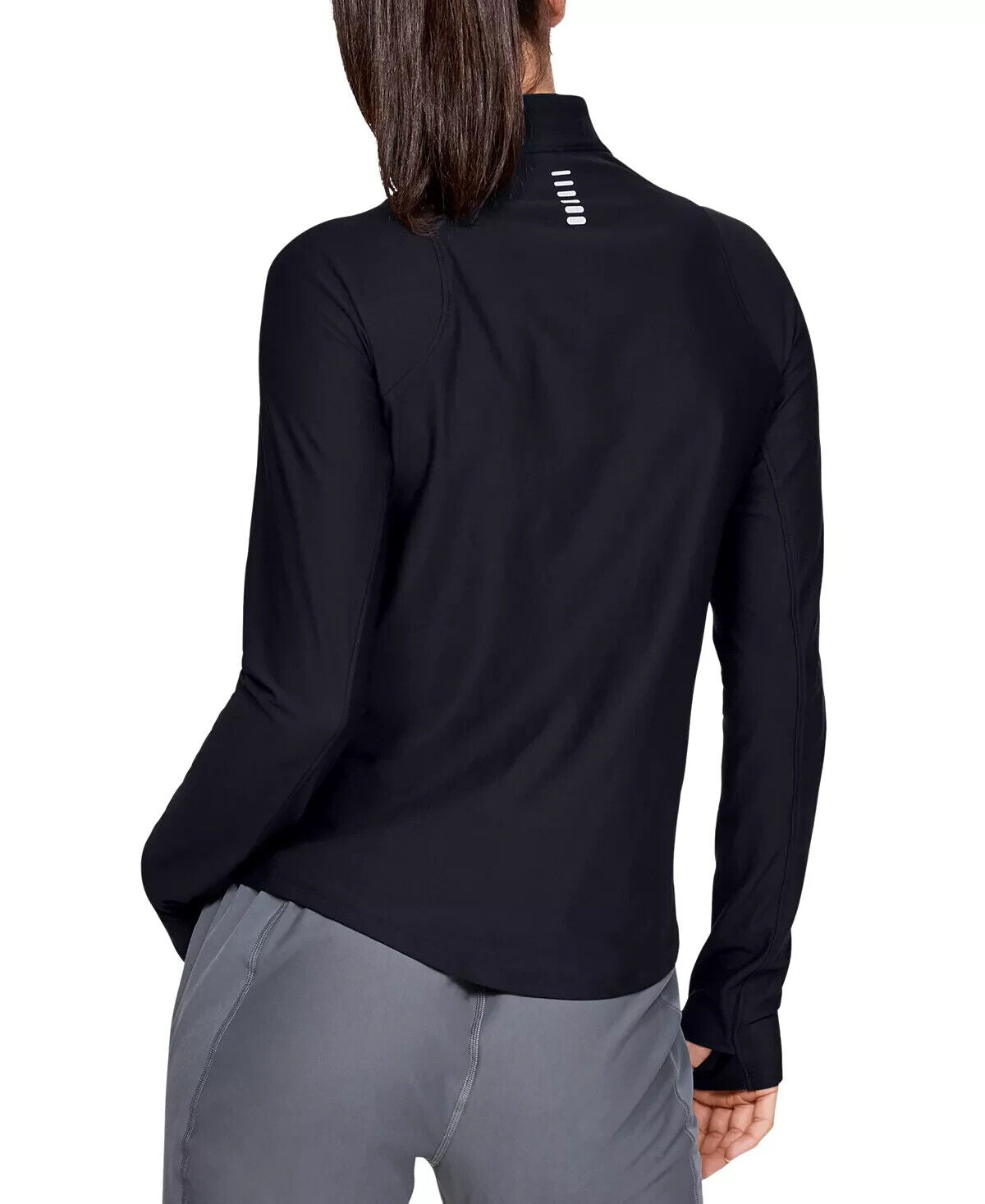 Under Armour Women's Qualifier Half-Zip Running Top Black Size M MSRP $65