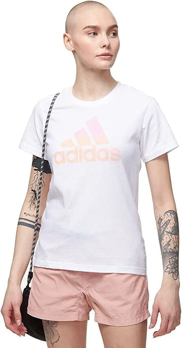 adidas Womens Summer Pack Tee White Size M