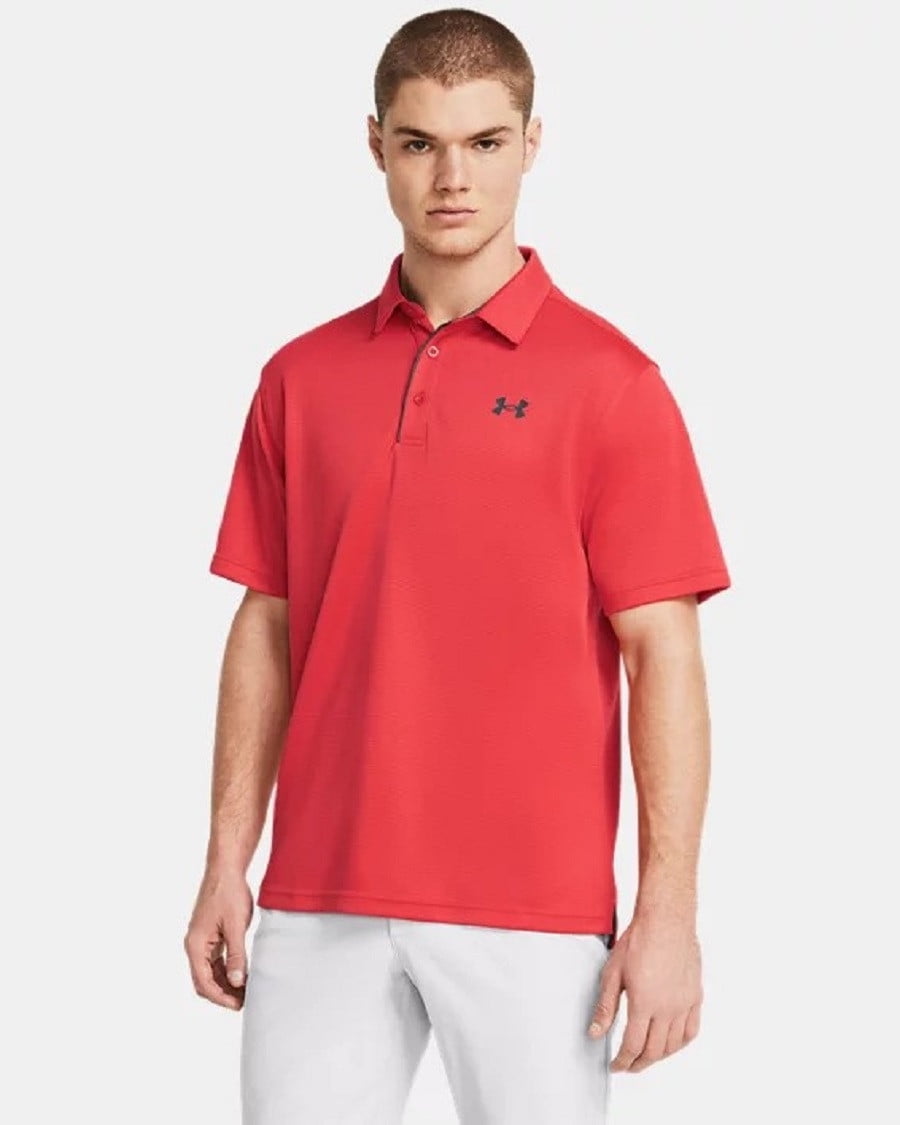Under Armour Red Solstice Tech Polo - Mens Polo - 1290140-814